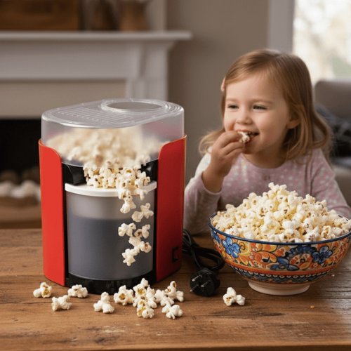 Hot Air Popcorn Maker oil-free healthy popcorn Waabel Market UAE
