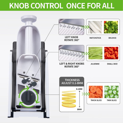 Manual Vegetable Cutter safe hand guard Waabel Market UAE