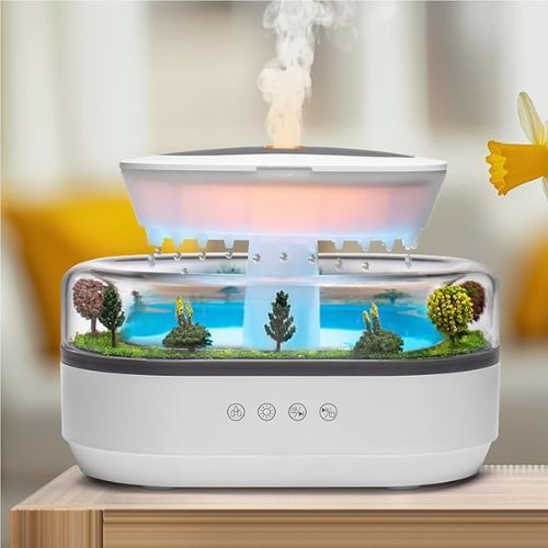 Raindrop Aroma Diffuser ultrasonic cool mist Waabel Market UAE
