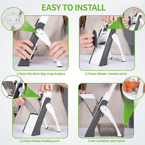 Manual Vegetable Cutter full product view Waabel Market UAE