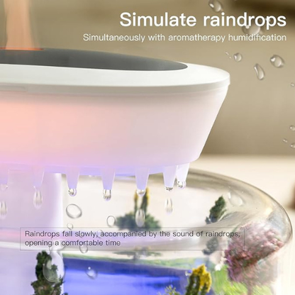 Raindrop Aroma Diffuser mist feature Waabel Market UAE