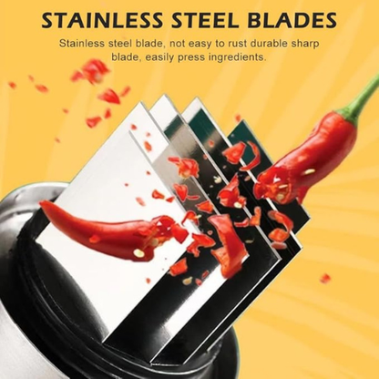 6-in-1 Vegetable Cutter Chopper blades view Waabel Market UAE